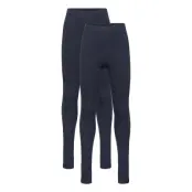 Nkfvivian 2P Legging Leggings Blå Name It