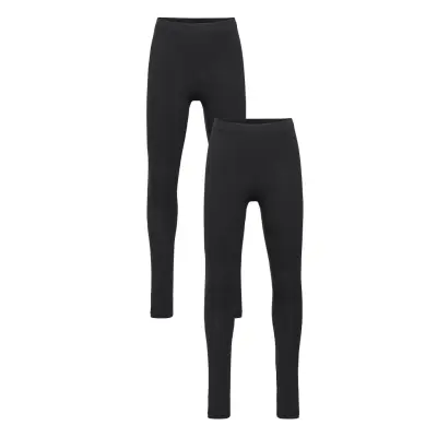 Nkfvivian 2P Legging Leggings Svart Name It