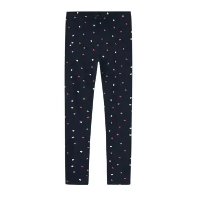 Nkfvivian Aop Legging Noos Bottoms Leggings Navy Name It