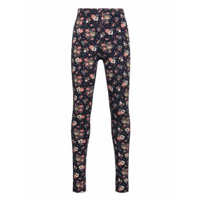Name It Nkfvivian Aop Legging Noos Marinblå