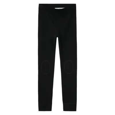 Name It Nkmwang Wool Rib Longjohn Svart