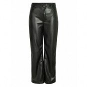 NOISY MAY Nmandy Yolanda Pu Hw Wide Pants Noos Svart