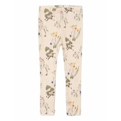 Nmfbossa Xsl Legging Bottoms Leggings Cream Name It
