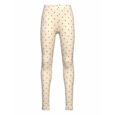 Nmfgago Kye Slim Leggings Lil Bottoms Leggings Cream Lil'Atelier