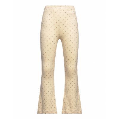 Nmfnalo Slim Bootcut Legging Lil Bottoms Trousers Kräm Lil'Atelier