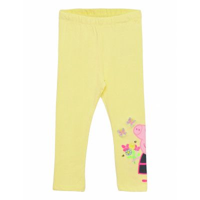 Nmfpeppapig Modina Legging Pep Leggings Gul Name It