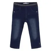 Nmfsalli Dnmtorina 3246 Swe Legging Noos Baby Trousers Blå Name It