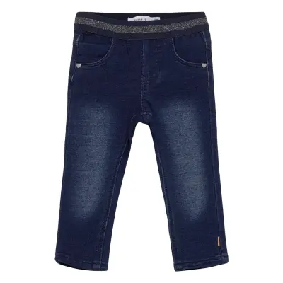Nmfsalli Dnmtorina 3246 Swe Legging Noos Baby Trousers Blå Name It