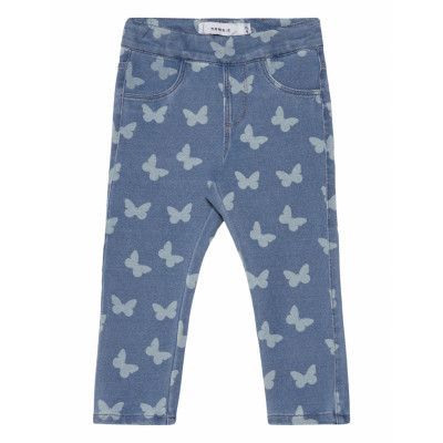 Name It Nmfsalli Slim Dnm Legging 2352-Vb Noos Blå