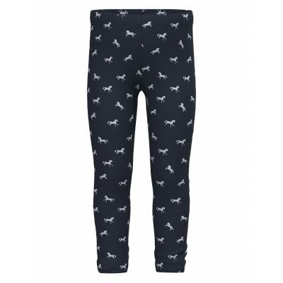 Name It Nmftavina Sweat Fleece Legging Bru Noos Marinblå