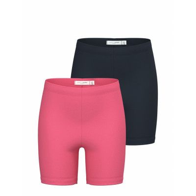 Nmfvivian 2P Solid Short Legging Bottoms Shorts Multi/patterned Name It