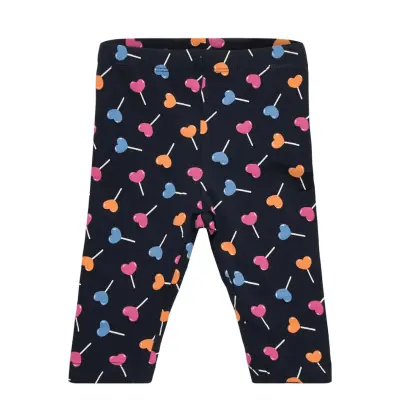 Nmfvivian Aop Capri Legging H1 Leggings Multi/mönstrad Name It