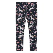 Name It Nmfvivian Aop Legging Marinblå