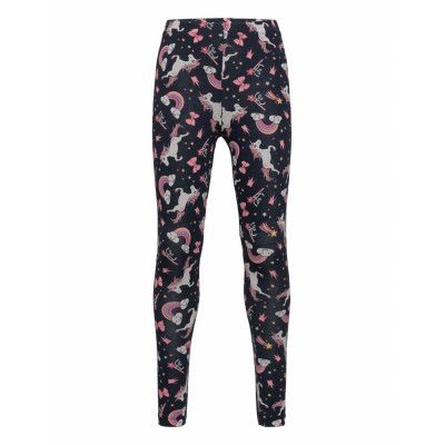 Name It Nmfvivian Aop Legging Marinblå