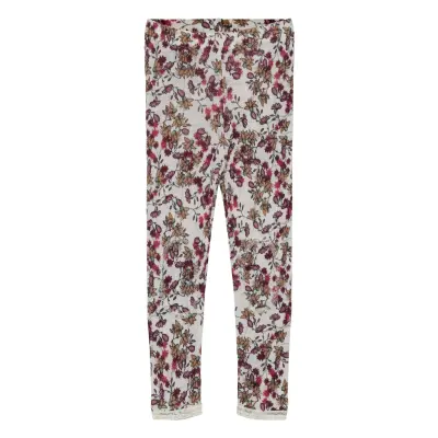 Nmfwang Wool Needle Legging Leggings Rosa Name It