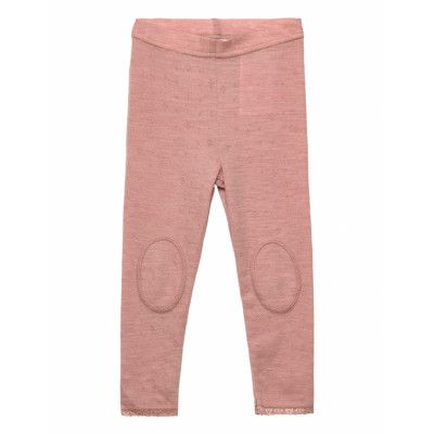 Nmfwang Wool Needle Legging Xxii Leggings Base Layer Bottoms Brun Name It