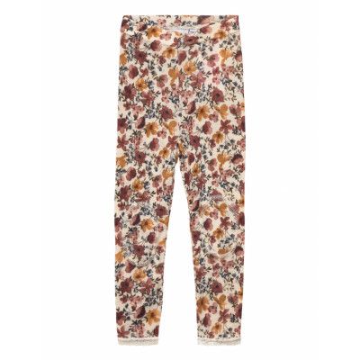 Nmfwang Wool Needle Legging Xxii Leggings Base Layer Bottoms Multi/mönstrad Name It