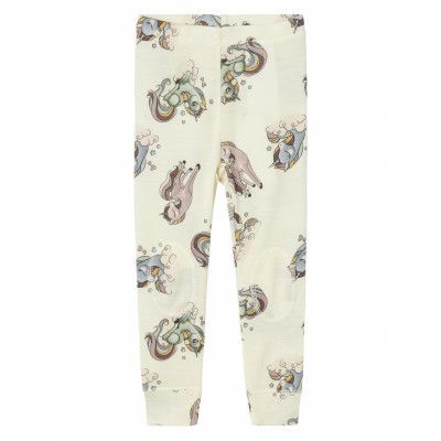 Name It Nmfwillitus Wool Legging Kräm