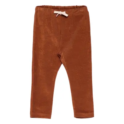 Nmmevald Loose Sweat Pant Leggings Brun Lil'Atelier