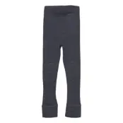 Nmmwang Wool Needle Longjoh Xx Leggings Blå Name It