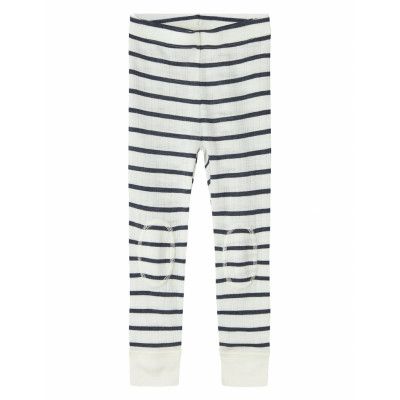 Name It Nmmwang Wool Needle Longjohn Noos Vit