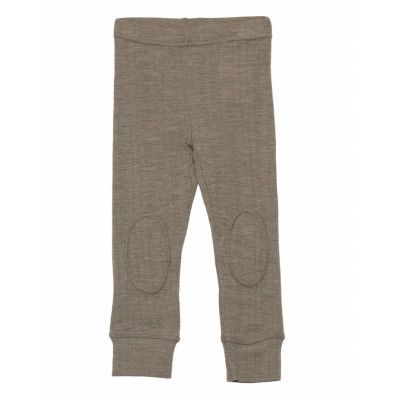 Nmmwang Wool Needle Longjohn Xxii Leggings Khakigrön Name It