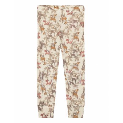 Nmmwang Wool Needle Longjohn Xxii Leggings Multi/mönstrad Name It