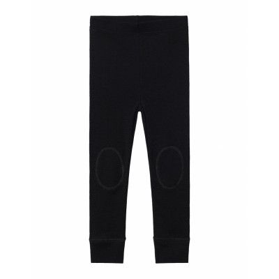 Name It Nmmwang Wool Rib Longjohn Svart