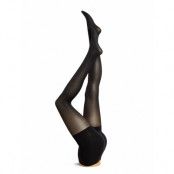 Nora Control Top Tights Lingerie Pantyhose & Leggings Svart Swedish Stockings