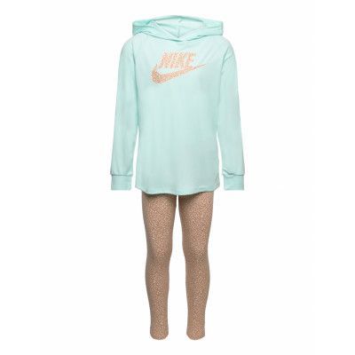 Notebook Dri-Fit Legging Set / Notebook Dri-Fit Legging Set Sets Sets With Long-sleeved T-shirt Blue Nike