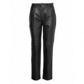 Objthora Hw L Pants 122 Trousers Leather Leggings/Byxor Svart Object