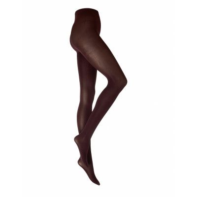 Olivia Premium Tights Designers Pantyhose & Leggings Burgundy Swedish Stockings