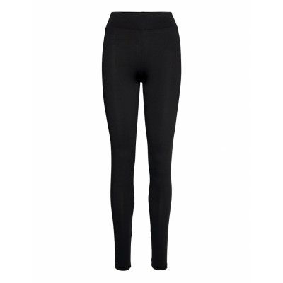 Onlaria Solid Long Leggings Jrs Leggings Svart ONLY