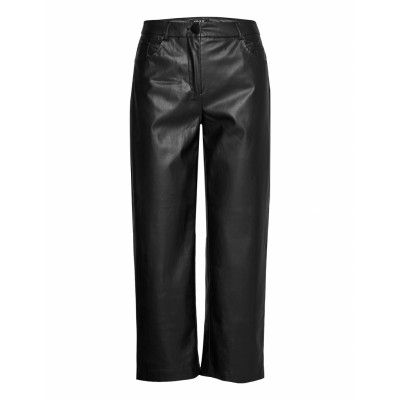 Onlgloria Faux Leather Ancle Pant Otw Leather Leggings/Byxor Svart ONLY