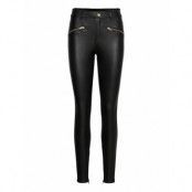 Onlhenrietta Bf Faux Leather Pant Otw Leather Leggings/Byxor Svart ONLY