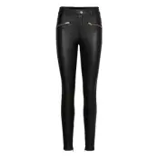 Onlhenrietta Bf Faux Leather Pant Otw Leather Leggings/Byxor Svart ONLY
