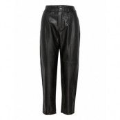 Onljacky Faux Leather Ancle Pant Otw Trousers Leather Leggings/Byxor Svart ONLY
