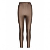 Onllina Shiny Leggings Jrs Leggings Beige ONLY