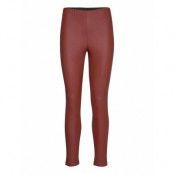 Onlrachel Faux Leather Legging Cc Otw Leather Leggings/Byxor Röd ONLY