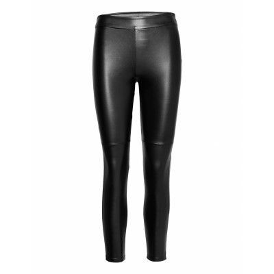 Onlrenee Pu Leggings Leggings Svart ONLY