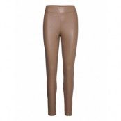 Onlsuper-Star Faux Lea Legging Pnt Noos Leather Leggings/Byxor Brun ONLY