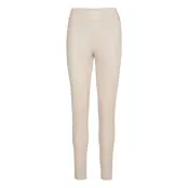 Onlsuper-Star Faux Lea Legging Pnt Noos Leather Leggings/Byxor Grå ONLY