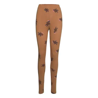 Onlxmas Elfi Life Leggings Jrs Leggings Brun ONLY