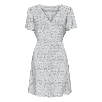 ONLY Carmakoma Carevida S/S Dress Wvn Noos - White - 42