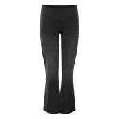 ONLY Carmakoma Carroyal Mid Waist Flared Legging Noos Svart