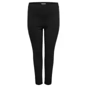 ONLY Carmakoma Cartia Party Ela Legging Jrs Pnt - Black - 46-48 x 32
