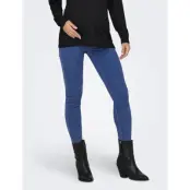 Only Maternity Olmrain Life Reg Sk Legging Mbd Dnm Noos - Blue - L x 32