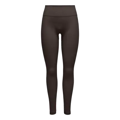 Only Play Onpfrion-Free Hw Seam Tights - Brown - S