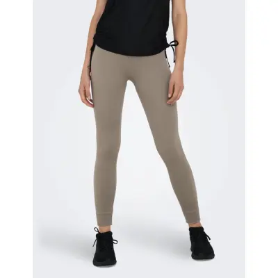 Only Play Onpjaia Hw Seam Tights Noos - Brown - M/L