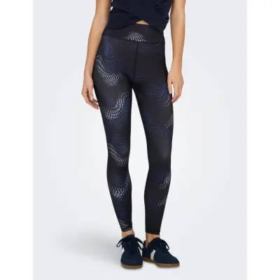 Only Play Onpjam-Jordy-2 Life Hw Aop Tight - Black - XS